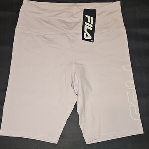Fila Women's Soft Lavender Bike Shorts